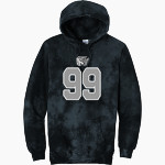 Dr. Thomas Randle Lions <span class="pdp-name-mascot">Thomas Randle HS Lions</span> Port & Company Men's Crystal Tie-Dye Pullover Hoodie Front Thumbnail
