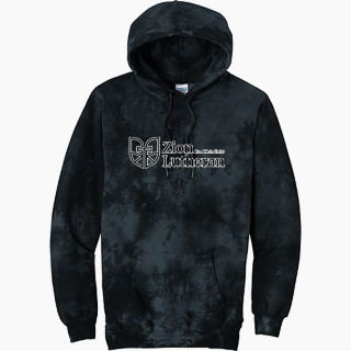 Port & Company Men's Crystal Tie-Dye Pullover Hoodie