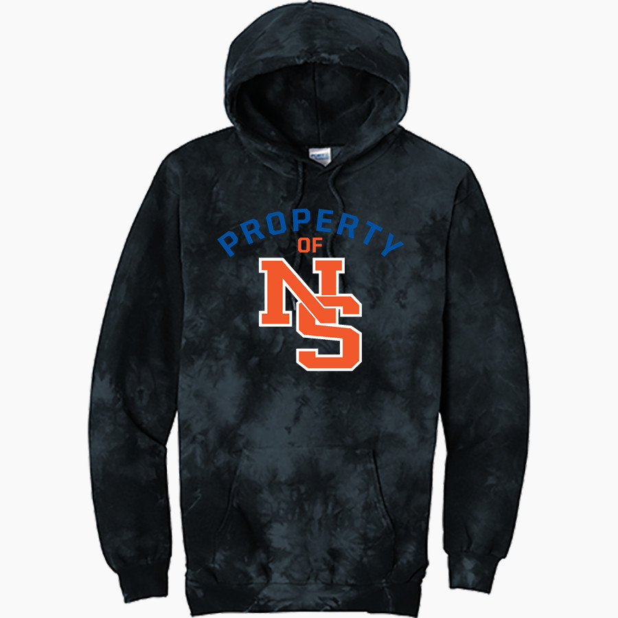 NEWTON SOUTH HIGH SCHOOL LIONS <span class="pdp-name-mascot">NEWTON SOUTH LIONS</span> Port & Company Men's Crystal Tie-Dye Pullover Hoodie