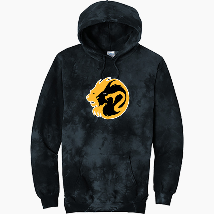 LYNNWOOD HIGH SCHOOL ROYALS <span class="pdp-name-mascot">LYNNWOOD ROYALS</span> Port & Company Men's Crystal Tie-Dye Pullover Hoodie