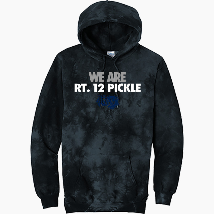 Rt. 12 Pickle Rt. 12 Pickle <span class="pdp-name-mascot">Rt. 12 Pickle</span> Port & Company Men's Crystal Tie-Dye Pullover Hoodie