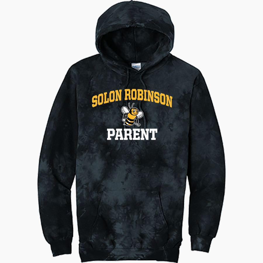 Solon Robinson Elementary Stingers Port & Company Men's Crystal Tie-Dye Pullover Hoodie