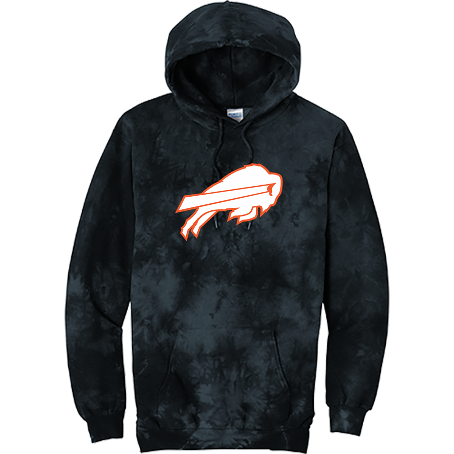 ONAGA HIGH SCHOOL BUFFALOES <span class="pdp-name-mascot">ONAGA BUFFALOES</span> Port & Company Men's Crystal Tie-Dye Pullover Hoodie