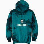 Miami Lakes Jaguars Port & Company Men's Crystal Tie-Dye Pullover Hoodie Front Thumbnail