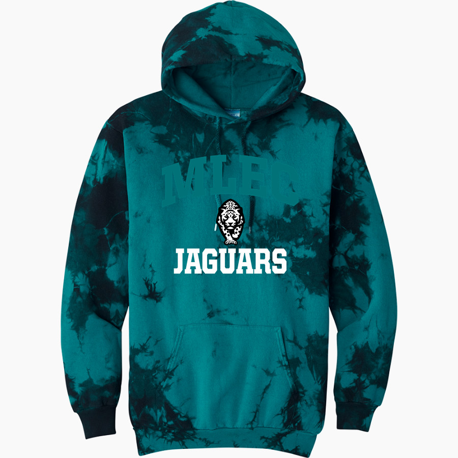 Miami Lakes Jaguars Port & Company Men's Crystal Tie-Dye Pullover Hoodie
