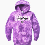 Garfield Bulldogs Port & Company Youth Crystal Tie-Dye Pullover Hoodie Front Thumbnail
