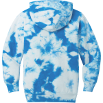 PLAINWELL HIGH SCHOOL TROJANS <span class="pdp-name-mascot">PLAINWELL TROJANS</span> Port & Company Youth Crystal Tie-Dye Pullover Hoodie Back Thumbnail