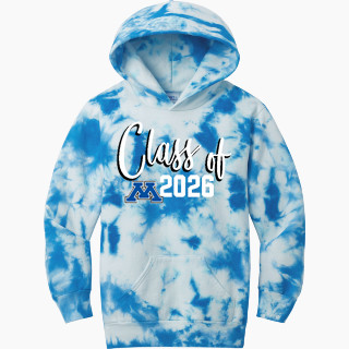 Port & Company Youth Crystal Tie-Dye Pullover Hoodie