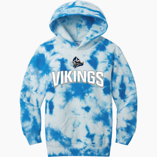 Port & Company Youth Crystal Tie-Dye Pullover Hoodie