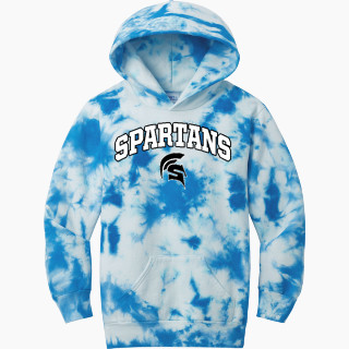 Port & Company Youth Crystal Tie-Dye Pullover Hoodie