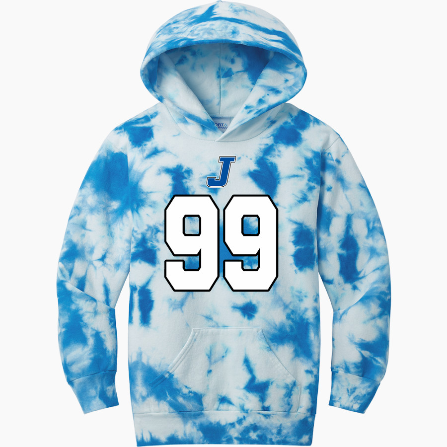 JOAQUIN HIGH SCHOOL RAMS <span class="pdp-name-mascot">JOAQUIN RAMS</span> Port & Company Youth Crystal Tie-Dye Pullover Hoodie