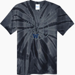 Liberty Christian Warriors <span class="pdp-name-mascot">Liberty Christian Warriors</span> Port & Company Men's Tie-Dye T-Shirt Front Thumbnail