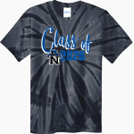 NEWFANE HIGH SCHOOL PANTHERS Port & Company Men's Tie-Dye T-Shirt Front Thumbnail