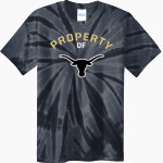 BIG SPRING HIGH SCHOOL STEERS <span class="pdp-name-mascot">BIG SPRING STEERS</span> Port & Company Men's Tie-Dye T-Shirt Front Thumbnail