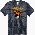 CHRIST LUTHERAN Cougars <span class="pdp-name-mascot">CHRIST LUTHERAN DAY SCHOOL Cougars</span> Port & Company Men's Tie-Dye T-Shirt Front Thumbnail