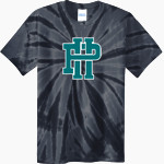 Powerhouse Athletics Athletics <span class="pdp-name-mascot">Powerhouse Athletics Athletics</span> Port & Company Men's Tie-Dye T-Shirt Front Thumbnail