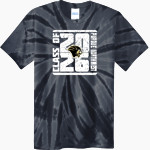 Purdue Northwest Port & Company Men's Tie-Dye T-Shirt Front Thumbnail