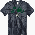 FORT KENT WARRIORS <span class="pdp-name-mascot">COMMUNITY WARRIORS</span> Port & Company Men's Tie-Dye T-Shirt Front Thumbnail
