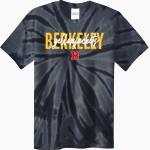 Berkeley Yellowjackets The Official Online Store <span class="pdp-name-mascot">Berkeley Yellowjackets</span> Port & Company Men's Tie-Dye T-Shirt Front Thumbnail