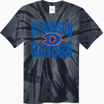 DICKINSON HIGH SCHOOL GATORS <span class="pdp-name-mascot">DICKINSON GATORS</span> Port & Company Men's Tie-Dye T-Shirt Front Thumbnail