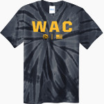Wilmington Aquatic Club Sea Tigers <span class="pdp-name-mascot">Wilmington Aquatic Club Sea Tigers</span> Port & Company Men's Tie-Dye T-Shirt Front Thumbnail