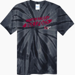 North Valley Bulldogs <span class="pdp-name-mascot">North Valley Baptist School Bulldogs</span> Port & Company Men's Tie-Dye T-Shirt Front Thumbnail