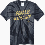 DEKALB HIGH SCHOOL TIGERS <span class="pdp-name-mascot">DEKALB TIGERS</span> Port & Company Men's Tie-Dye T-Shirt Front Thumbnail