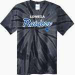 Lomega Raiders <span class="pdp-name-mascot">Lomega Raiders</span> Port & Company Men's Tie-Dye T-Shirt Front Thumbnail