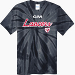 GENERAL MCLANE HIGH SCHOOL LANCERS <span class="pdp-name-mascot">GENERAL MCLANE LANCERS</span> Port & Company Men's Tie-Dye T-Shirt Front Thumbnail