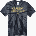 Clarion Golden Eagles <span class="pdp-name-mascot">Clarion - Penn West University Golden Eagles</span> Port & Company Men's Tie-Dye T-Shirt Front Thumbnail