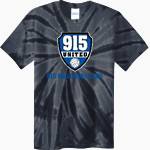 915 Volleyball Club 915 Volleyball Club <span class="pdp-name-mascot">915 Volleyball Club</span> Port & Company Men's Tie-Dye T-Shirt Front Thumbnail