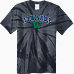 WOODINVILLE HIGH SCHOOL FALCONS <span class="pdp-name-mascot">WOODINVILLE FALCONS</span> Port & Company Men's Tie-Dye T-Shirt Front Thumbnail