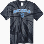 BARTLESVILLE HIGH SCHOOL BRUINS <span class="pdp-name-mascot">BARTLESVILLE BRUINS</span> Port & Company Men's Tie-Dye T-Shirt Front Thumbnail