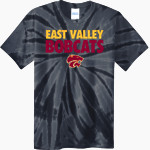 East Valley Bobcats <span class="pdp-name-mascot">East Valley Bobcats</span> Port & Company Men's Tie-Dye T-Shirt Front Thumbnail