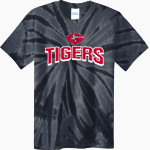 GROOM HIGH SCHOOL TIGERS <span class="pdp-name-mascot">GROOM TIGERS</span> Port & Company Men's Tie-Dye T-Shirt Front Thumbnail