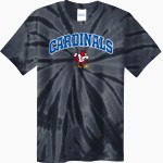 Scott County Cardinals <span class="pdp-name-mascot">Scott County Cardinals</span> Port & Company Men's Tie-Dye T-Shirt Front Thumbnail