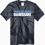Cornerstone Lutheran Guardians <span class="pdp-name-mascot">Cornerstone Lutheran Guardians</span> Port & Company Men's Tie-Dye T-Shirt Front Thumbnail