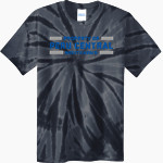Peru Central Nighthawks <span class="pdp-name-mascot">Peru Central Nighthawks</span> Port & Company Men's Tie-Dye T-Shirt Front Thumbnail