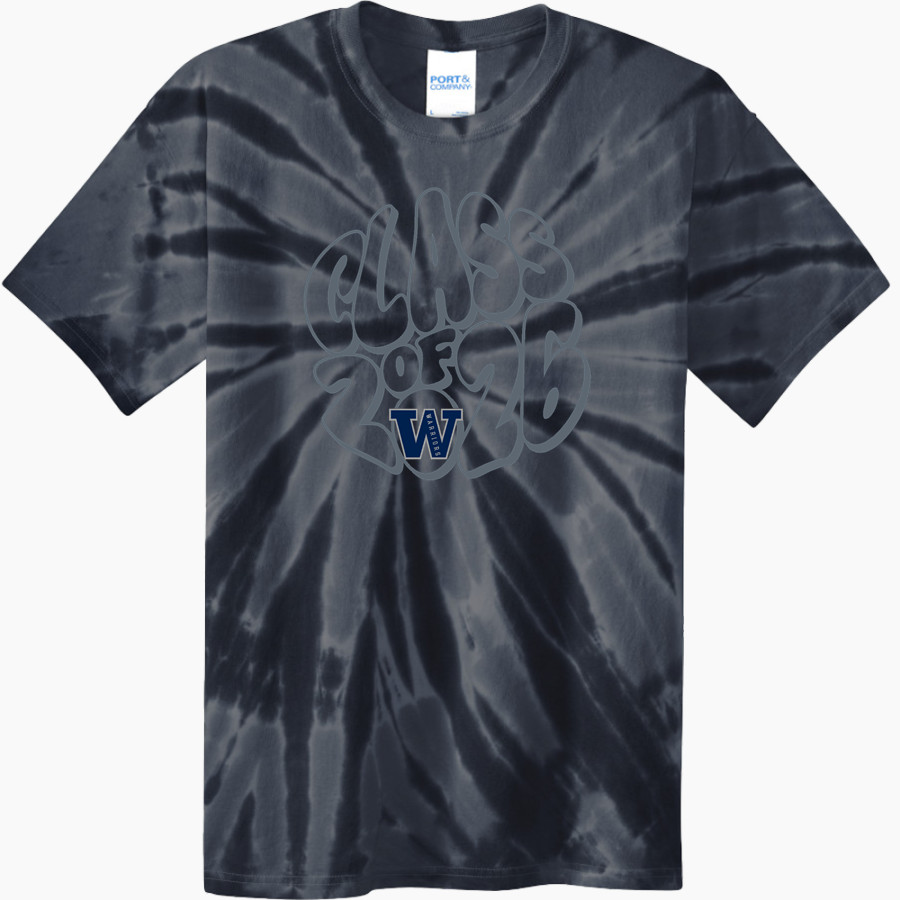 Liberty Christian Warriors <span class="pdp-name-mascot">Liberty Christian Warriors</span> Port & Company Men's Tie-Dye T-Shirt