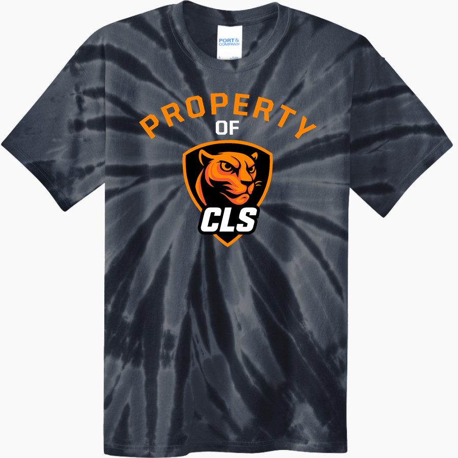 CHRIST LUTHERAN Cougars <span class="pdp-name-mascot">CHRIST LUTHERAN DAY SCHOOL Cougars</span> Port & Company Men's Tie-Dye T-Shirt