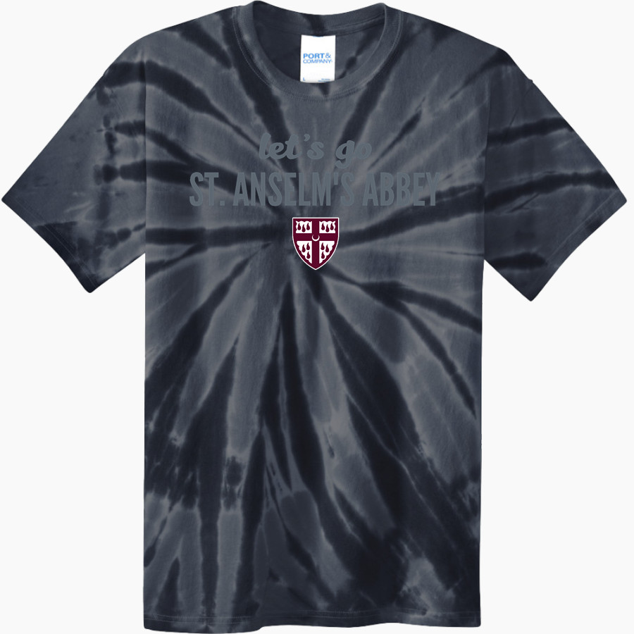 St. Anselm's Abbey Panthers <span class="pdp-name-mascot">Saint Anselm's Abbey Panthers</span> Port & Company Men's Tie-Dye T-Shirt