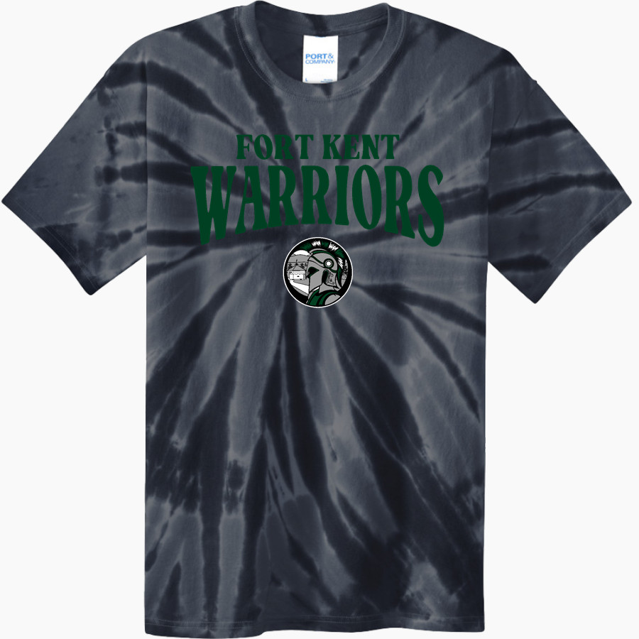 FORT KENT WARRIORS <span class="pdp-name-mascot">COMMUNITY WARRIORS</span> Port & Company Men's Tie-Dye T-Shirt