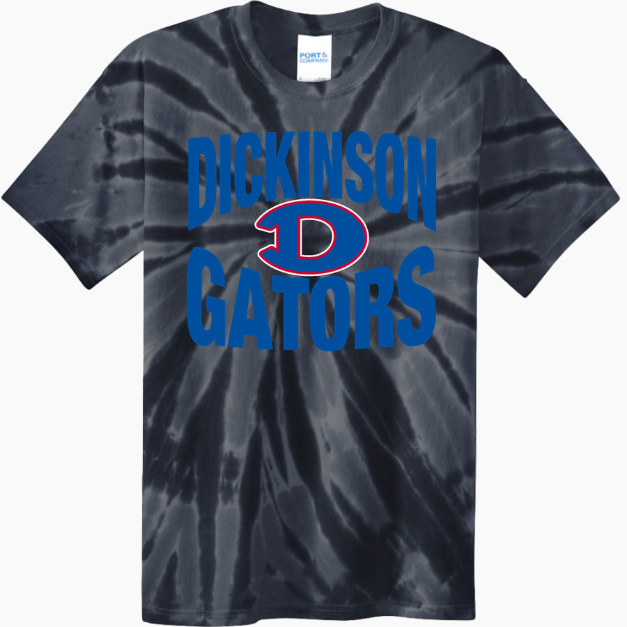 DICKINSON HIGH SCHOOL GATORS <span class="pdp-name-mascot">DICKINSON GATORS</span> Port & Company Men's Tie-Dye T-Shirt