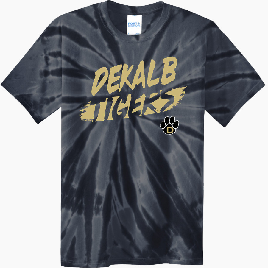 DEKALB HIGH SCHOOL TIGERS <span class="pdp-name-mascot">DEKALB TIGERS</span> Port & Company Men's Tie-Dye T-Shirt