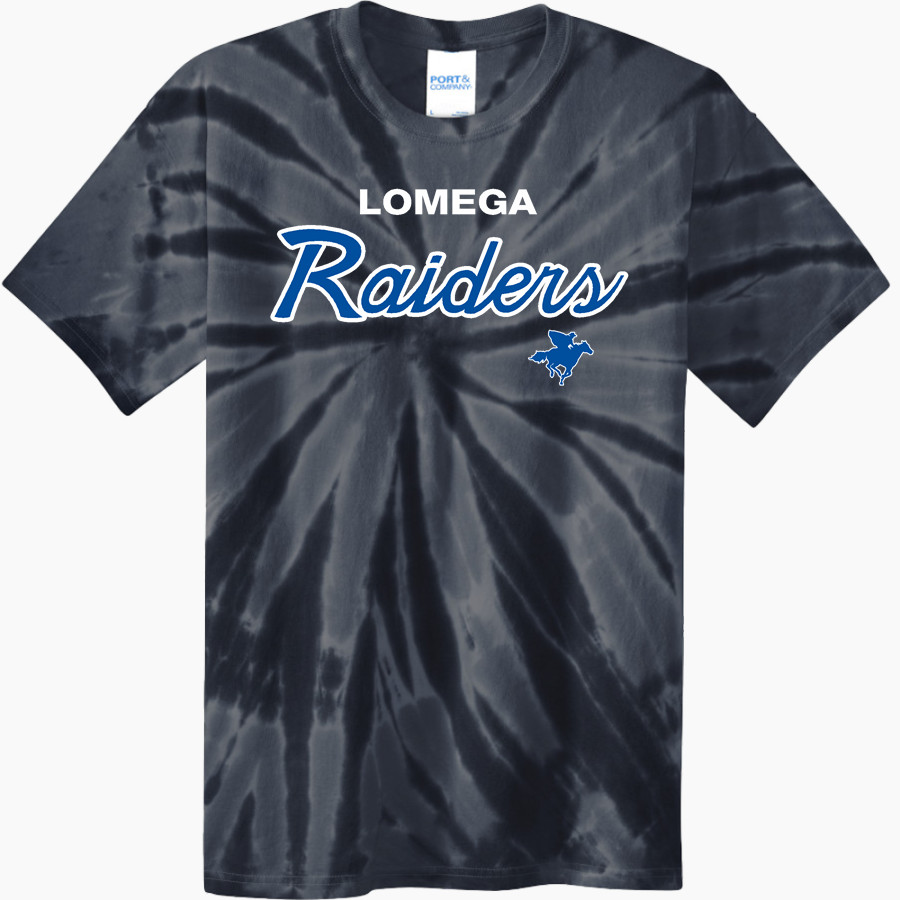 Lomega Raiders <span class="pdp-name-mascot">Lomega Raiders</span> Port & Company Men's Tie-Dye T-Shirt