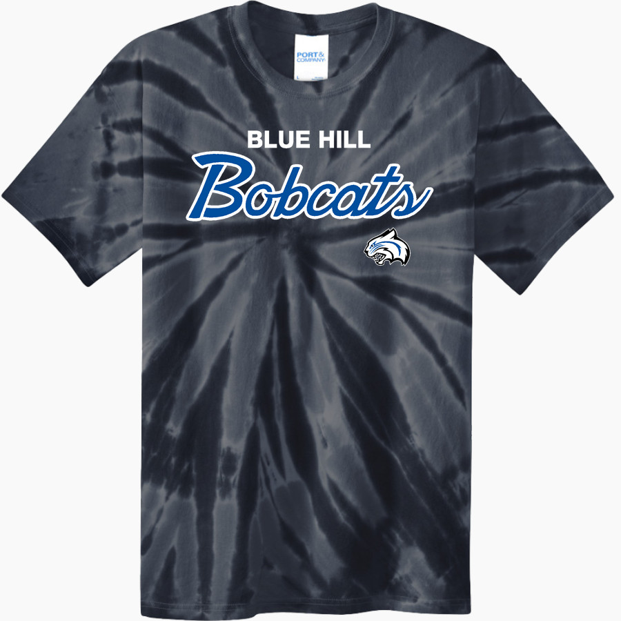 Blue Hill Bobcats <span class="pdp-name-mascot">Blue Hill Community School District Bobcats</span> Port & Company Men's Tie-Dye T-Shirt