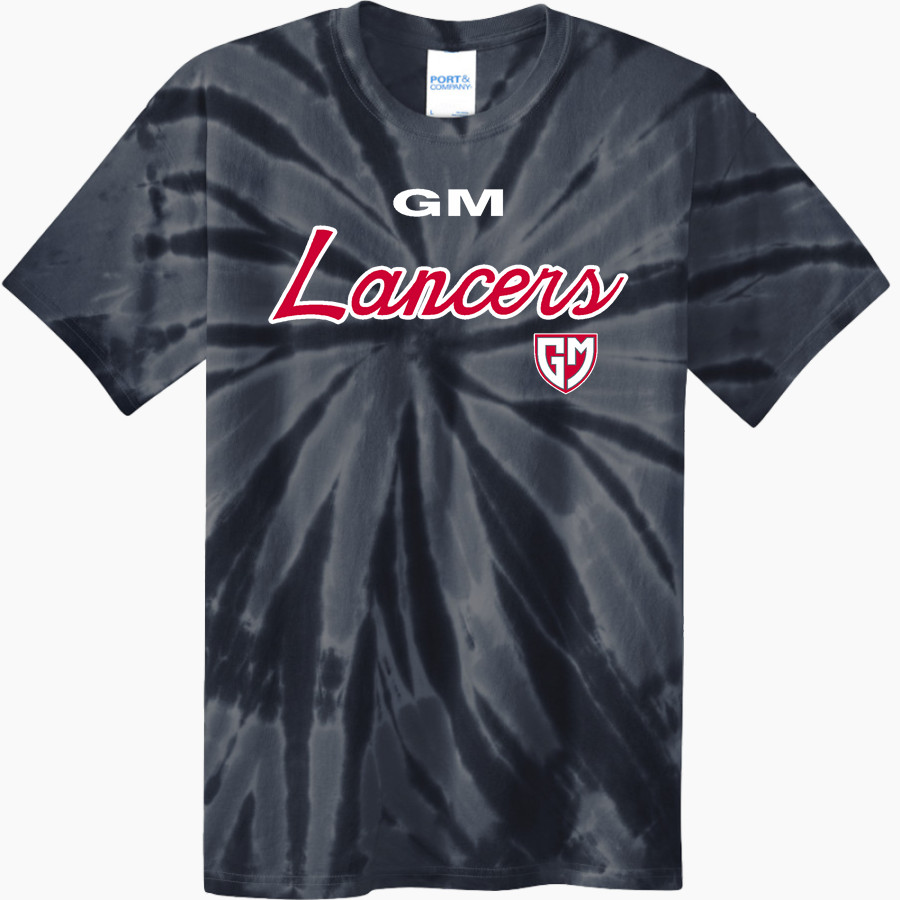 GENERAL MCLANE HIGH SCHOOL LANCERS <span class="pdp-name-mascot">GENERAL MCLANE LANCERS</span> Port & Company Men's Tie-Dye T-Shirt