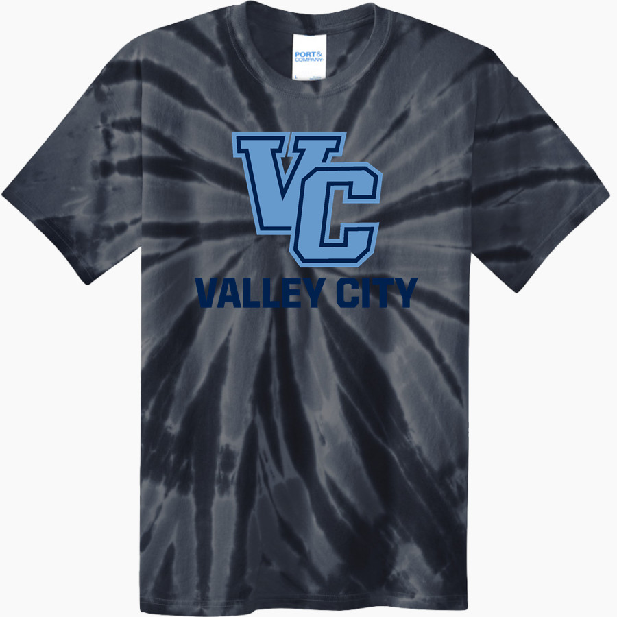 Valley City Public Schools Hi-Liners <span class="pdp-name-mascot">Valley City Public Schools</span> Port & Company Men's Tie-Dye T-Shirt
