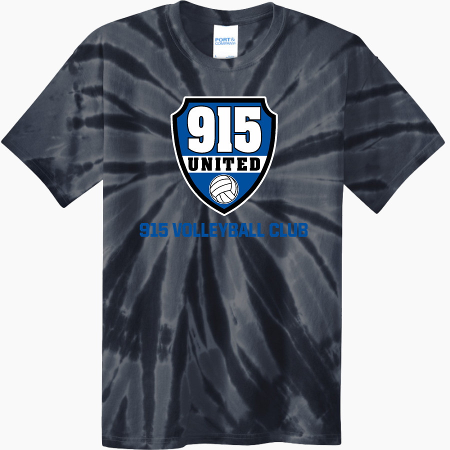 915 Volleyball Club 915 Volleyball Club <span class="pdp-name-mascot">915 Volleyball Club</span> Port & Company Men's Tie-Dye T-Shirt