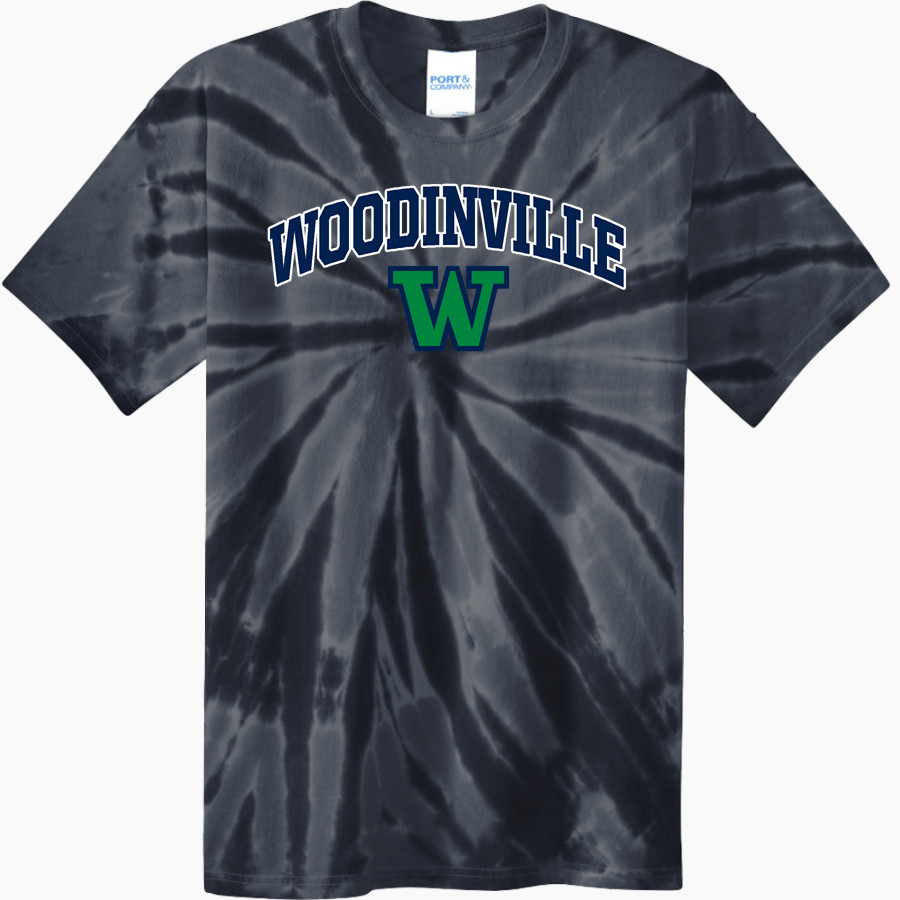 WOODINVILLE HIGH SCHOOL FALCONS <span class="pdp-name-mascot">WOODINVILLE FALCONS</span> Port & Company Men's Tie-Dye T-Shirt